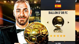 I Built a Ballon d'Or Winners Only Club...