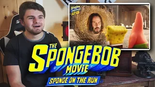 The SpongeBob Movie: Sponge on the Run REACTION - KEANU REEVES!!