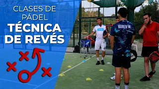 👉 CLASES DE PADEL · Revés desde Fondo Pista 🎾 | Padelarte.com