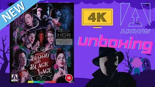 Blood and Black Lace 4K Limited Edition Box Set Arrow Video (Unboxing)