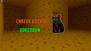 cheese escape speedrun- Roblox