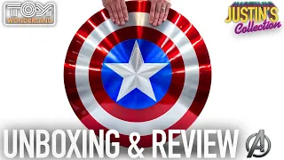 Captain America Shield 1:1 Full Metal Review - Life Size Prop Replica