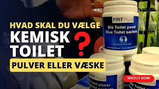 Pulver eller væske til toilettet - hvad ville du vælge?