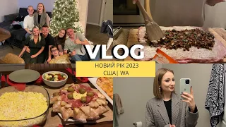 VLOG: Как мы встретили новый год 2023 | Впервые готовила | Конкурсы и очень много смеха #переездвсша