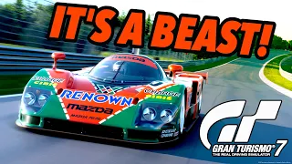 Gran Turismo 7 - Mazda 787B - Nordschleife Hotlap 5:23.675