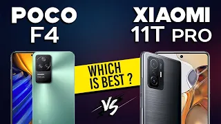 Poco F4 VS Xiaomi 11T Pro