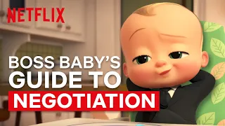 Boss Baby’s Top 10 Negotiation Tips | Netflix After School