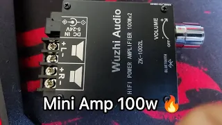 Wuzhi Audio ZK-1002L ASMR mini amp mount