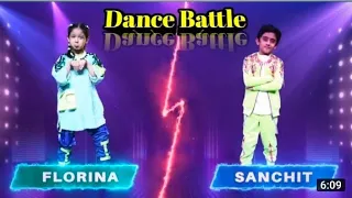 OMG! Florina And Sanchit Dance Battle | Super Dancer chapter 4 | #sanchit #florina #florinavssqnchit