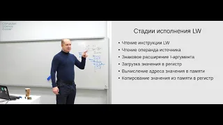 Архитектура ЭВМ. Лекция 4: Однотактный процессор: тракт данных, ветвление