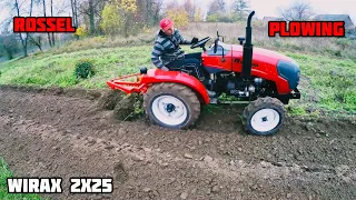 Rossel plowing  Пахота Rossel 242