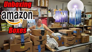 Unboxing Amazon Returns and We find Dr. Who & Chinese Take out!