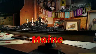 Meet The Maine! Tier 8 US Battleship (World of Warships Legends)