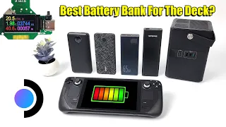 Best Power Bank For The Steam Deck 🔋 Hands-On Testing With 5 Portable Battery’s