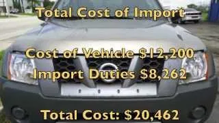 Costa Rica How to Calculate Import Taxes For Vehicles