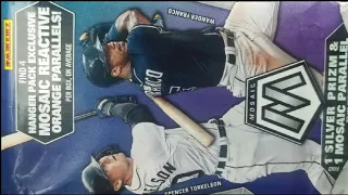 2022 Panini Mosaic Baseball Hanger Pack Break - 20 Cards - Jose Abreu