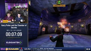 #ESASummer18 Speedruns - Harry Potter and the Chamber of Secrets [100%] by Rasschla