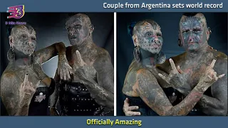 Couple from Argentina sets world record for having the most body modifications | 3 Min News