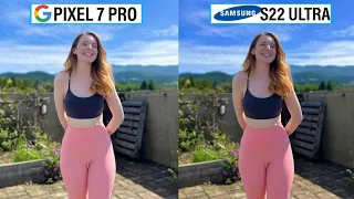 Google Pixel 7 Pro Vs Samsung Galaxy S22 Ultra Camera Test