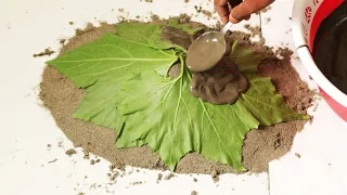 DIY Beautiful Leaves Bowl || Leaf Pottery by Piper Pottery