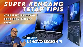 Laptop MONSTER LENOVO yg Tetap Tipis: Review Legion 7i (16IAX7-82TD003WID)