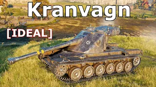 World of Tanks Kranvagn - 4 Kills 12,2K Damage | Good player