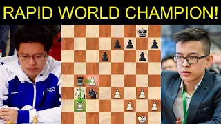 RAPID WORLD CHAMPION GM ABDUSATTOROV vs PAJAFERS IM JEM! | ASIAN INDOOR AND MARTIAL ARTS GAMES 2017