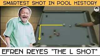 Efren Reyes Smartest & Most Amazing Shot in Pool History