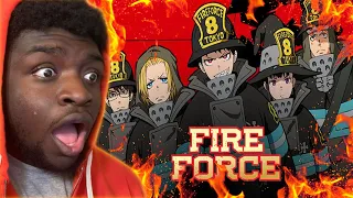 WHY ARE THEY ALL SOOO GOOD!!! | Fire Force Openings 1-4 REACTION!!!