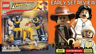 REVIEW: LEGO Indiana Jones ESCAPE FROM THE LOST TOMB Set 77013