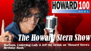 Mariann, Underdog Lady & Jeff the Drunk on  Howard Stern's Birthday Bash