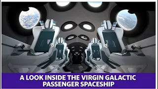 A look inside the Virgin Galactic spaceship