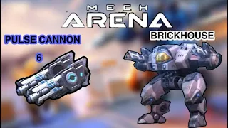 Brick-house and Pulse Cannons For the WIN! 《Mech Arena》