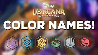 Disney Lorcana's Color Names Have Been Revealed! But What Does it Mean?