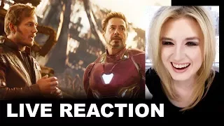 Avengers Infinity War Trailer 2 REACTION