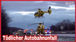 [Unfallserie auf A14 im Leipziger Norden] Ein Todesopfer bei drei fast zeitgleichen Unfällen