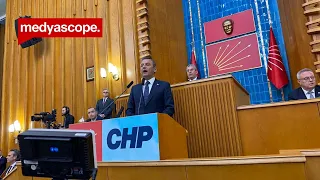 CHP GRUP TOPLANTISI | Özgür Özel konuşuyor - canlı izle