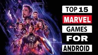 Top 15 Marvel Games For Android 2020 | Console Games - Ultra high Graphics