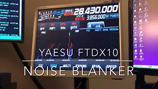 Yaesu FTdx10: Noise Blanker (Video #39, additional videos at Patreon.com/N4HNH)