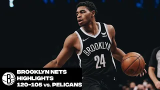 Brooklyn Nets Highlights vs. New Orleans Pelicans | 1/15/22