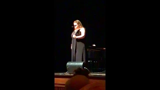 Bonnie Milligan sings a Diva Mashup of All By Myself/Someone Like You/I Have Nothing