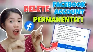 PAANO MAG DELETE NG FACEBOOK ACCOUNT PERMANENTLY (2024) || DELETE FB ACCOUNT