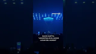 😍 David Guetta quedó enamorado del público argentino: “Argentina es el mejor lugar del mundo"