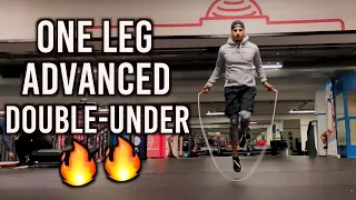 Advanced Jump Rope Tutorial: One Leg Double-Unders by Rush Athletics