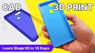Day #4: Design a 3D Printable Phone Case in Shapr3D - Learn Shapr3D in 10 Days for Beginners