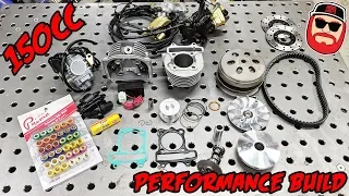 150cc gy6 Go Kart Engine Rebuild & Performance Upgrades