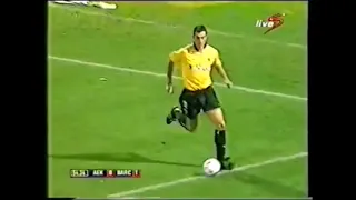 2000-01 UEFA CUP Round of 16 (1) AEK-BARCELONA