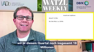 Watzl Weekly 5 [17.02.2021]: Immunologie-Update mit Prof. Dr. Carsten Watzl