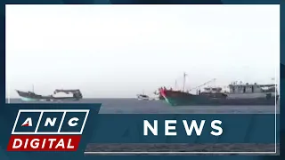 AFP reacts to Chinese 'swarming' in West Philippine Sea | ANC