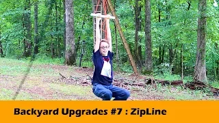 Homemade Zipline DIY ~ Backyard Upgrades #7